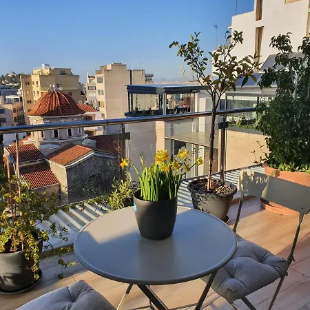 Super Loft With Acropolis View Daire Atina Dış mekan fotoğraf