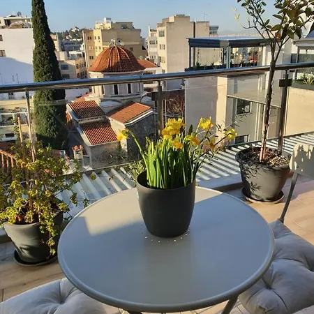 Super Loft With Acropolis View Daire Atina Dış mekan fotoğraf