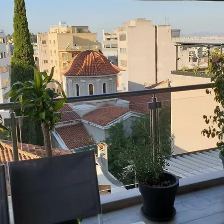 Super Loft With Acropolis View Daire Atina Dış mekan fotoğraf