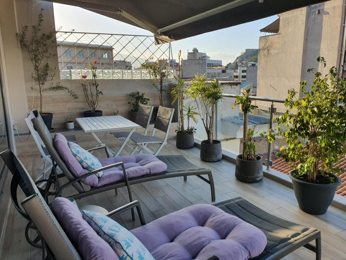 Super Loft With Acropolis View Апартаменты