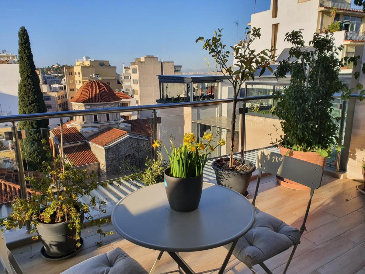 Super Loft With Acropolis View Apartment